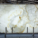 White onyx for decorative elements