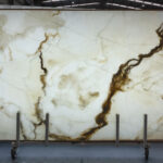 White onyx for bathrooms