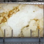 White onyx with light