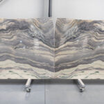 explosion blue quartzite