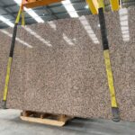 Pink porriño for flooring